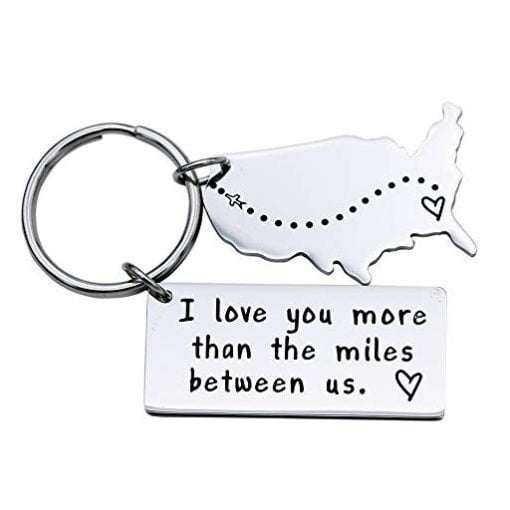 I Love You More Than The Miles Between Us - Fun Gifts For Him