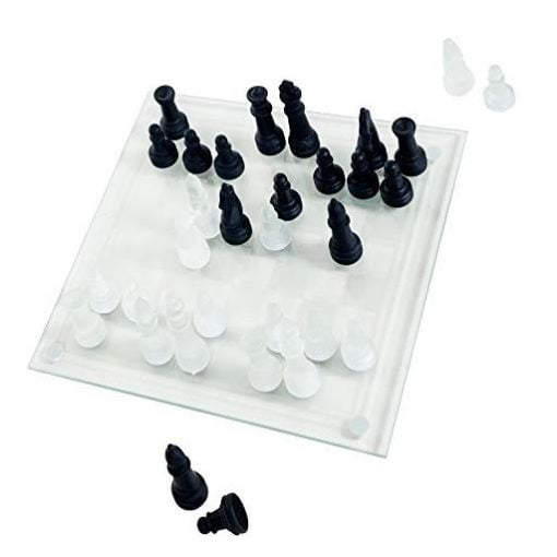 Glass Chess Board - Fun Gifts For Him