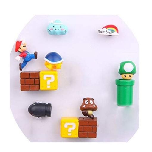 Super Mario Refrigerator Magnets - Fun Gifts For Him