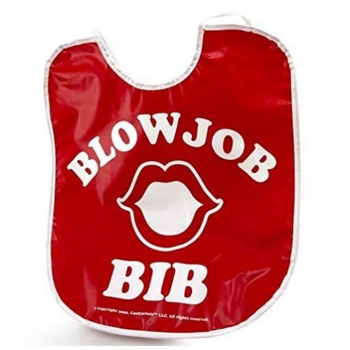Blowjob Bib - Fun Gifts For Him