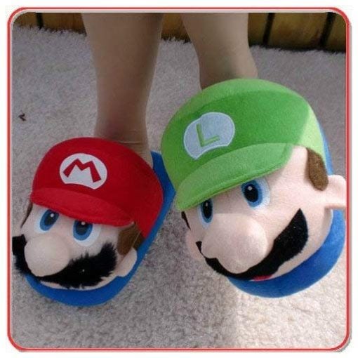 Super Mario Bros. Slippers - Fun Gifts For Him