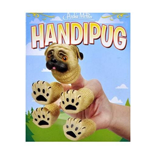 Pug Finger Puppet - Fun Gifts For Him
