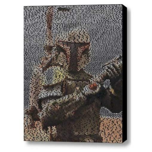 Boba Fett Quotes Mosaic - Fun Gifts For Him