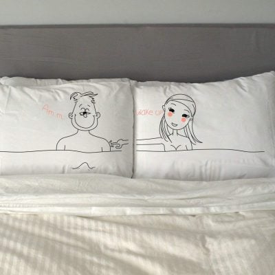 Cute Pillow Case Valentine Gift - Fun Gifts For Him