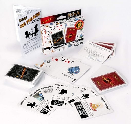 Oh Fruck! - A Card Game for Real Fruckers - Fun Gifts For Him