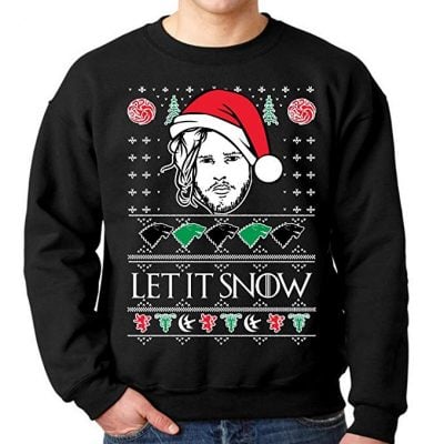 Jon Snow Ugly Christmas Sweater - Fun Gifts For Him