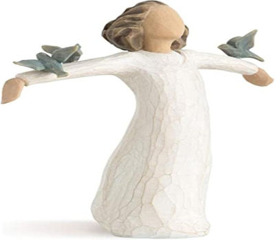 WillowTree happiness with birds figurine